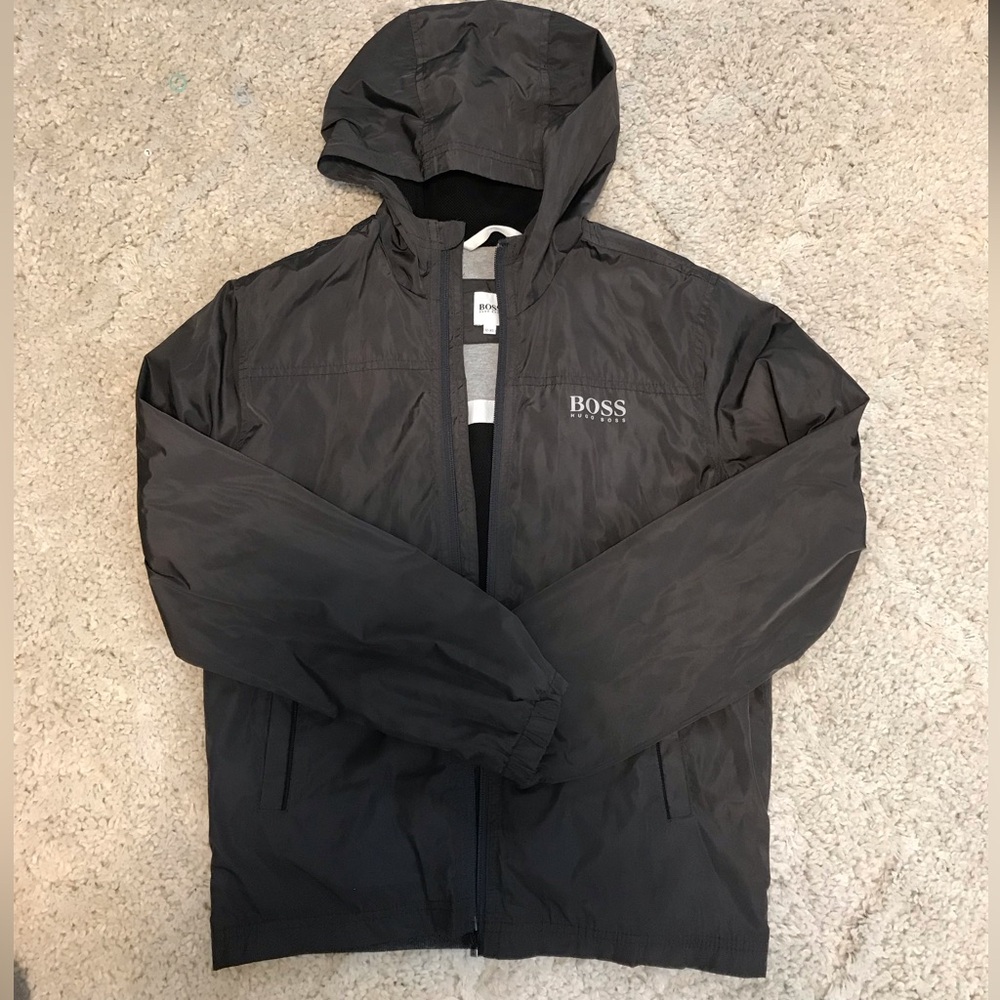 BOSS track jacket for kids size 12 year old